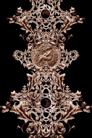 花纹印花华亿平台图片