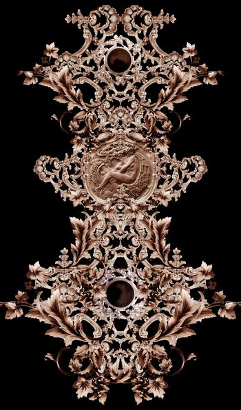 花纹印花华亿平台图片