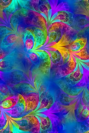 抽象印花华亿平台图片