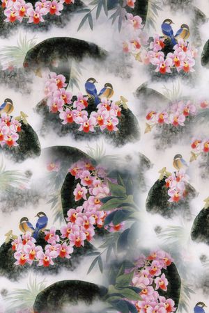 鸟印花华亿平台图片