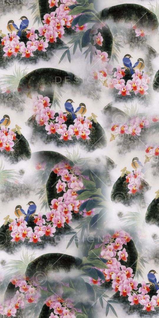 鸟印花华亿平台图片