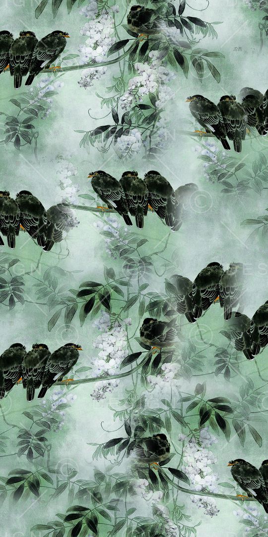 鸟印花华亿平台图片