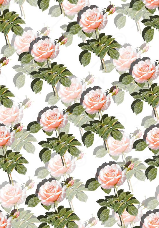 清新淡雅裙装花卉印花华亿平台图片