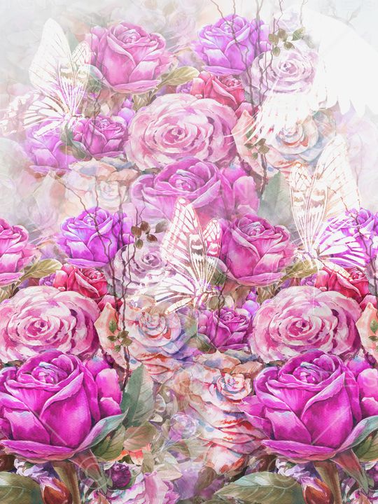 中国风印花华亿平台图片