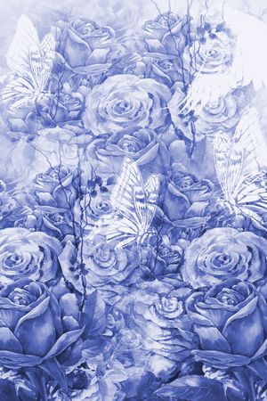 中国风印花华亿平台图片