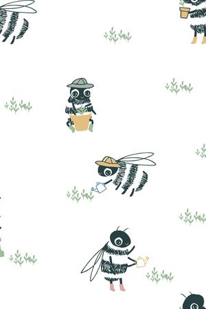 小蜜蜂印花华亿平台图片