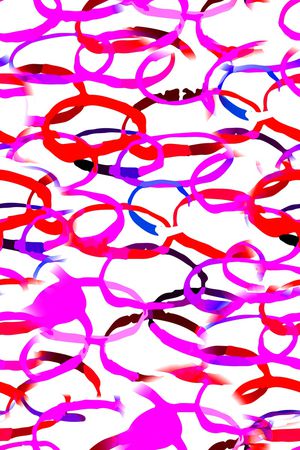 不规则几何印花华亿平台图片