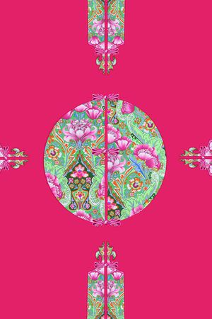 民族风印花华亿平台图片