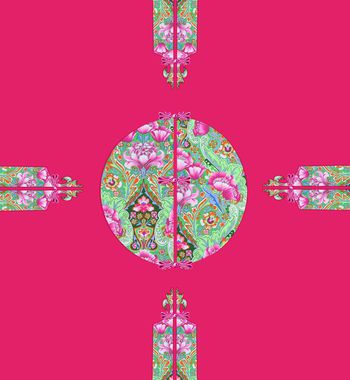 民族风印花华亿平台图片