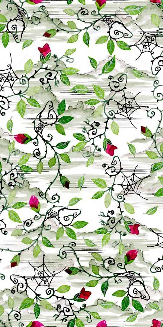 树叶印花华亿平台图片