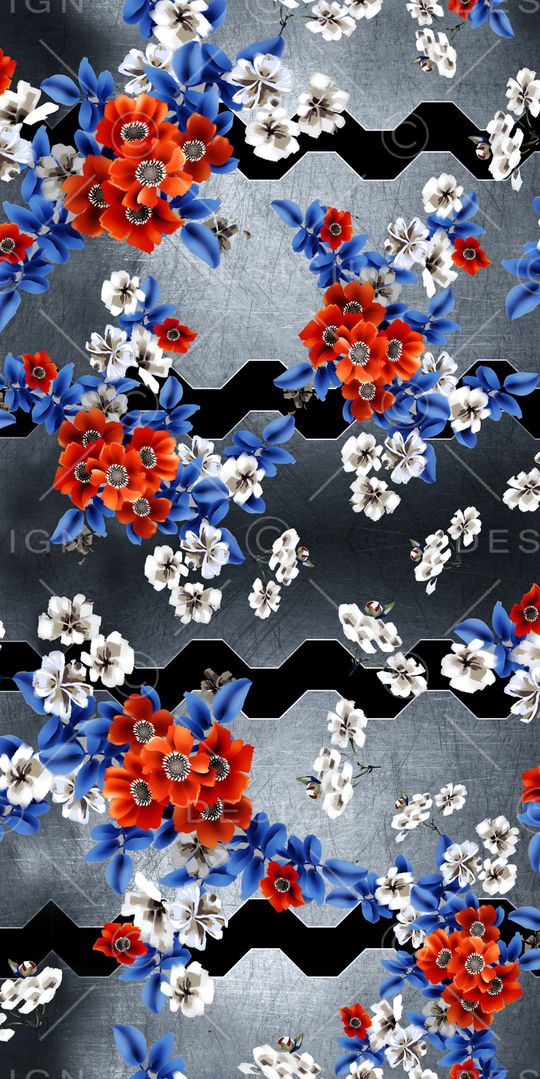 乱花印花华亿平台图片