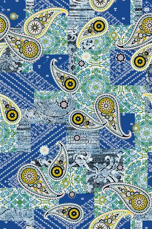 民族风印花华亿平台图片