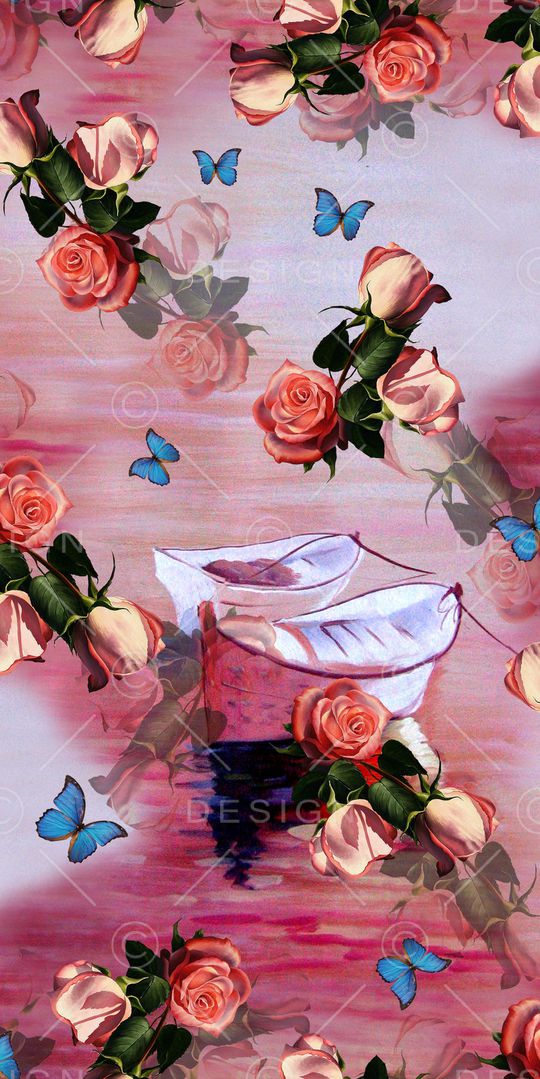 牡丹印花华亿平台图片