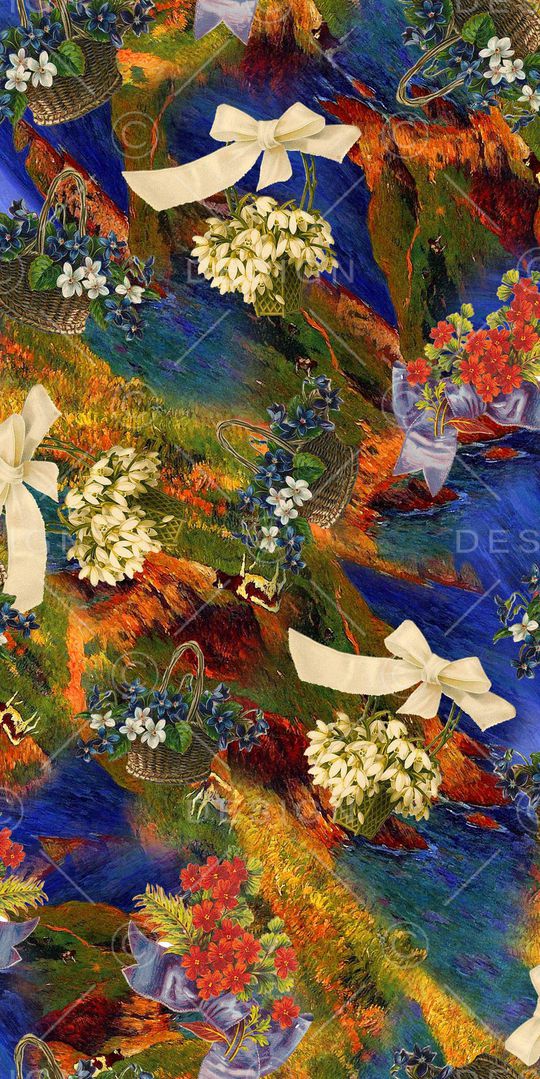 雏菊印花华亿平台图片