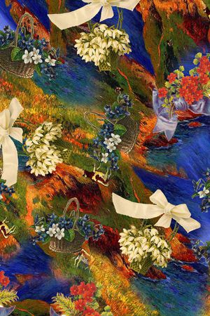 雏菊印花华亿平台图片