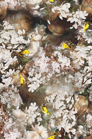 玉兰印花华亿平台图片