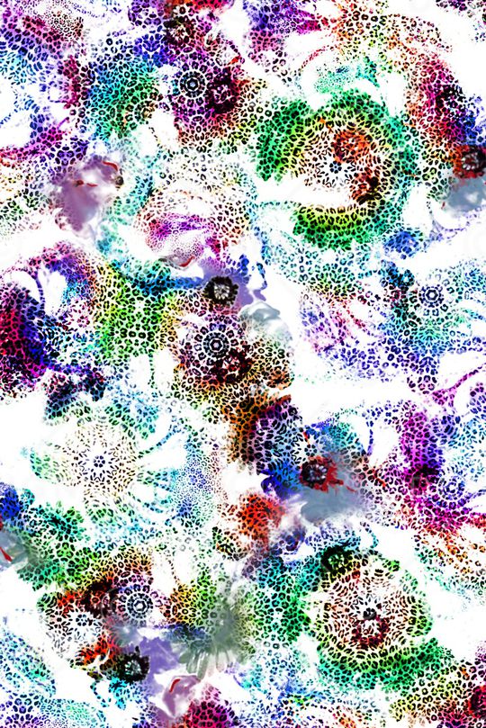 豹纹印花华亿平台图片