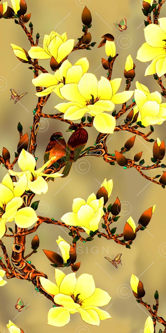 手绘印花华亿平台图片