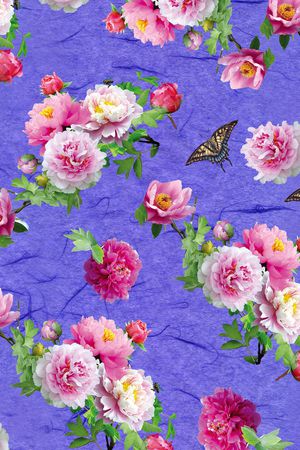 乱花印花华亿平台图片