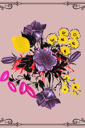 方巾印花华亿平台图片