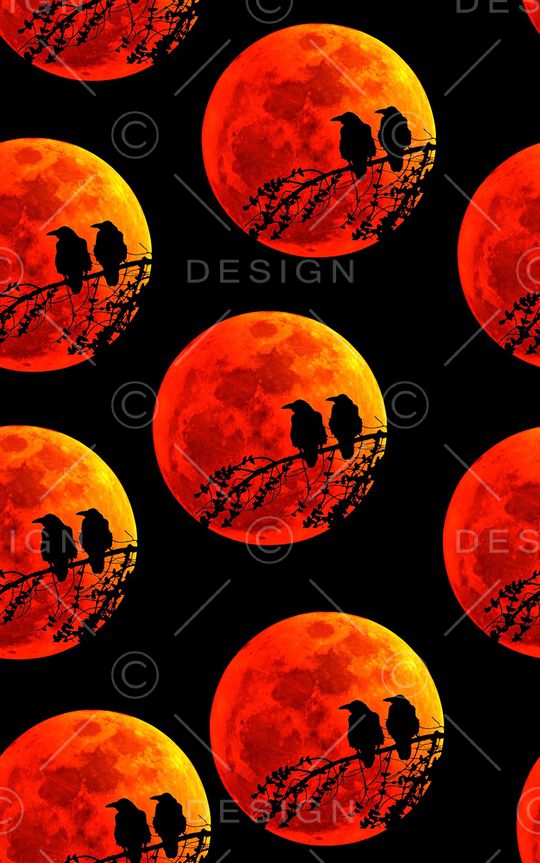 抽象手绘几何太阳鸟类数码印花印花华亿平台图片