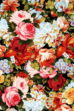 玫瑰印花华亿平台图片