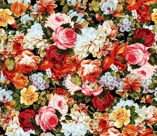 玫瑰印花华亿平台图片