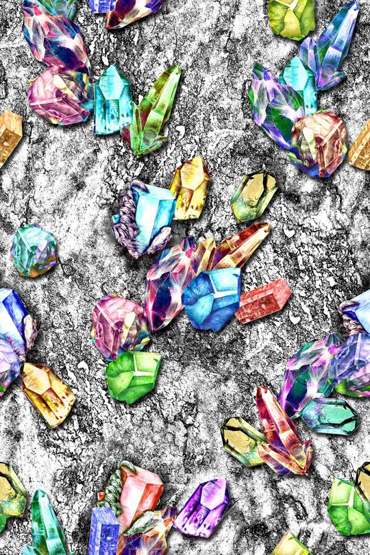 矿石印花华亿平台图片