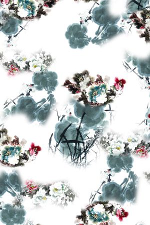 桃花印花华亿平台图片