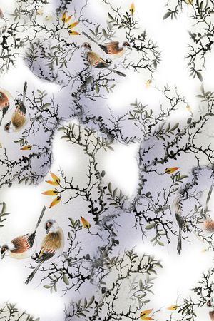 乱花印花华亿平台图片