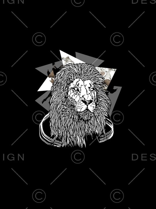 狮子印花华亿平台图片