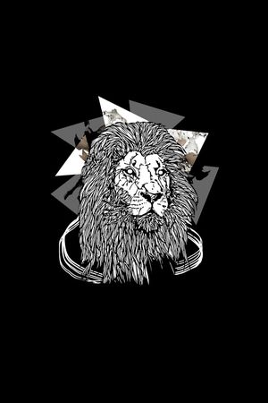 狮子印花华亿平台图片