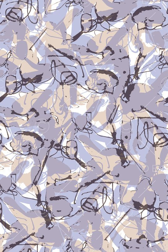 抽象迷彩纹理印花华亿平台图片