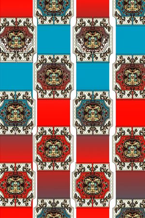 佩斯利印花华亿平台图片