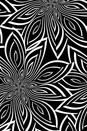 绚烂的几何花卉印花华亿平台图片