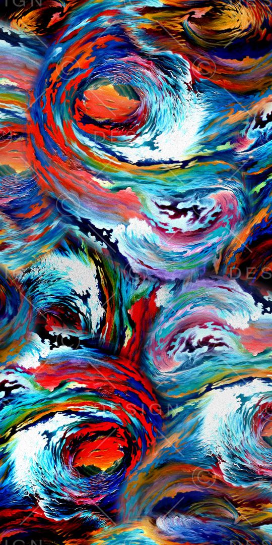 抽象印花华亿平台图片