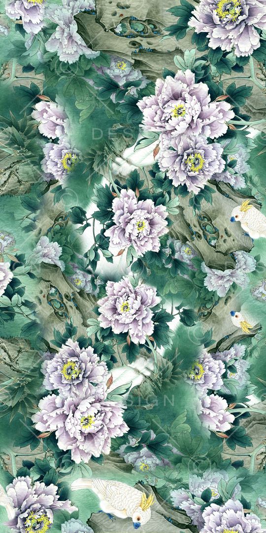 紫花印花华亿平台图片