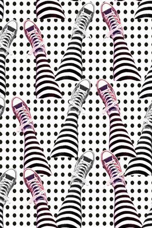 街头风印花华亿平台图片