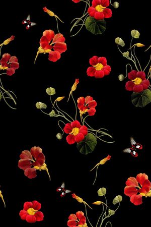 小碎花印花华亿平台图片