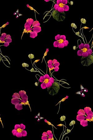 小碎花印花华亿平台图片