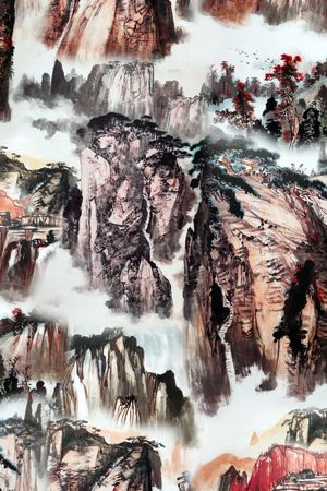 山水印花华亿平台图片