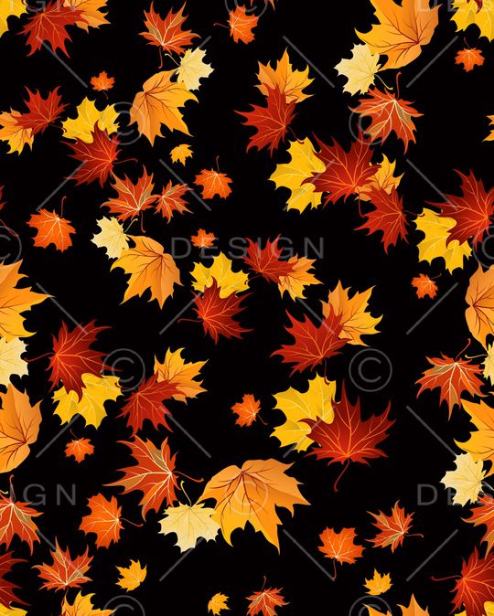 树叶印花华亿平台图片