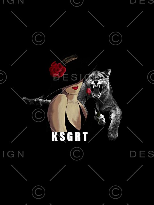 美女与野兽印花华亿平台图片