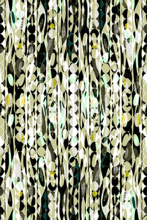 细条纹印花华亿平台图片