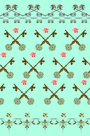 钥匙印花华亿平台图片