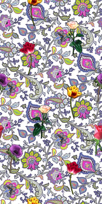 腰果印花华亿平台图片