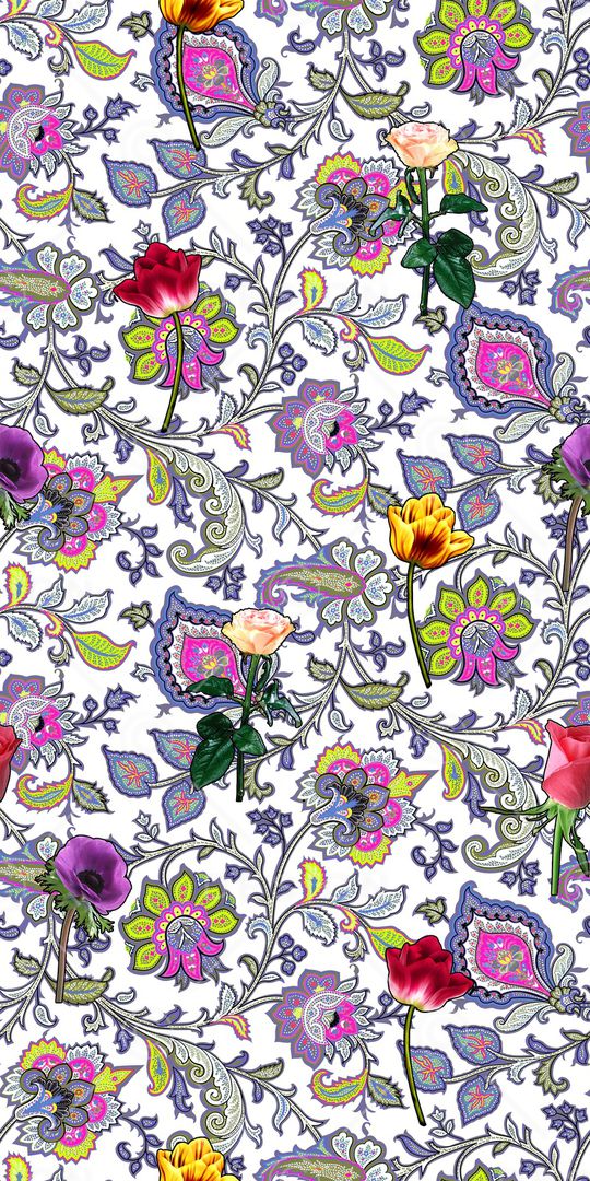 腰果印花华亿平台图片