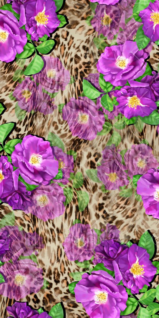 牵牛花印花华亿平台图片