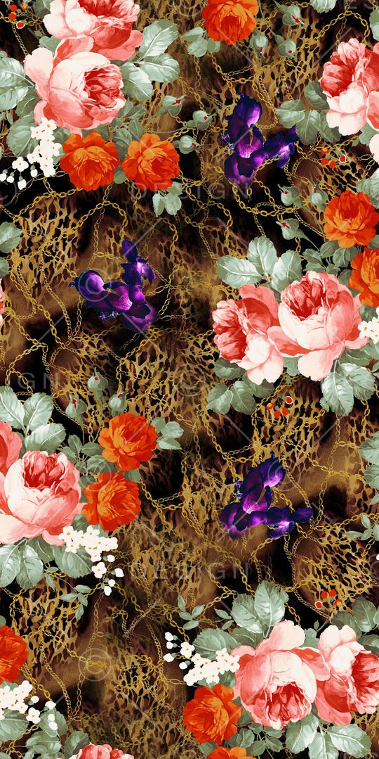 牵牛花印花华亿平台图片