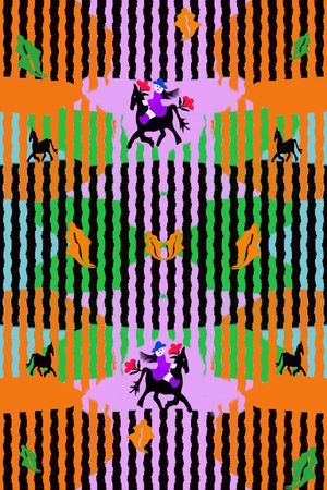 手绘印花华亿平台图片